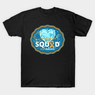 COPD Awareness Support Squad Crystal Heart Edition T-Shirt